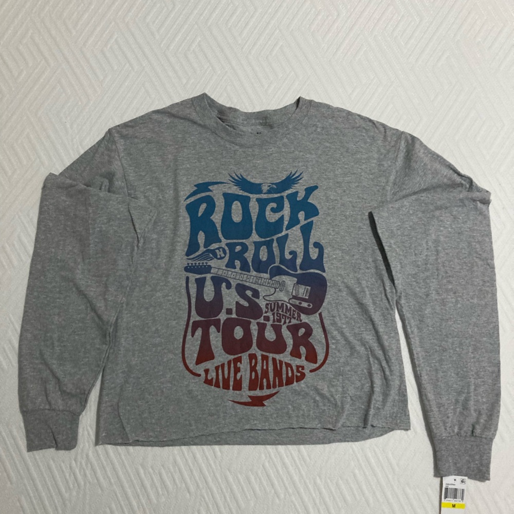 Long sleeve graphic tee by Love Tribe
